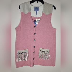 Cambridge Dry Goods Company Women's SED Voke Fr Vest Size Small